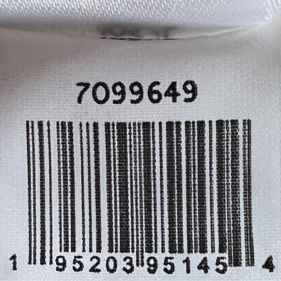 CeCe Dove White Tiered Ruffle Floral Appliqué Bell Sleeve Blouse Cream Size L - Picture 9 of 9